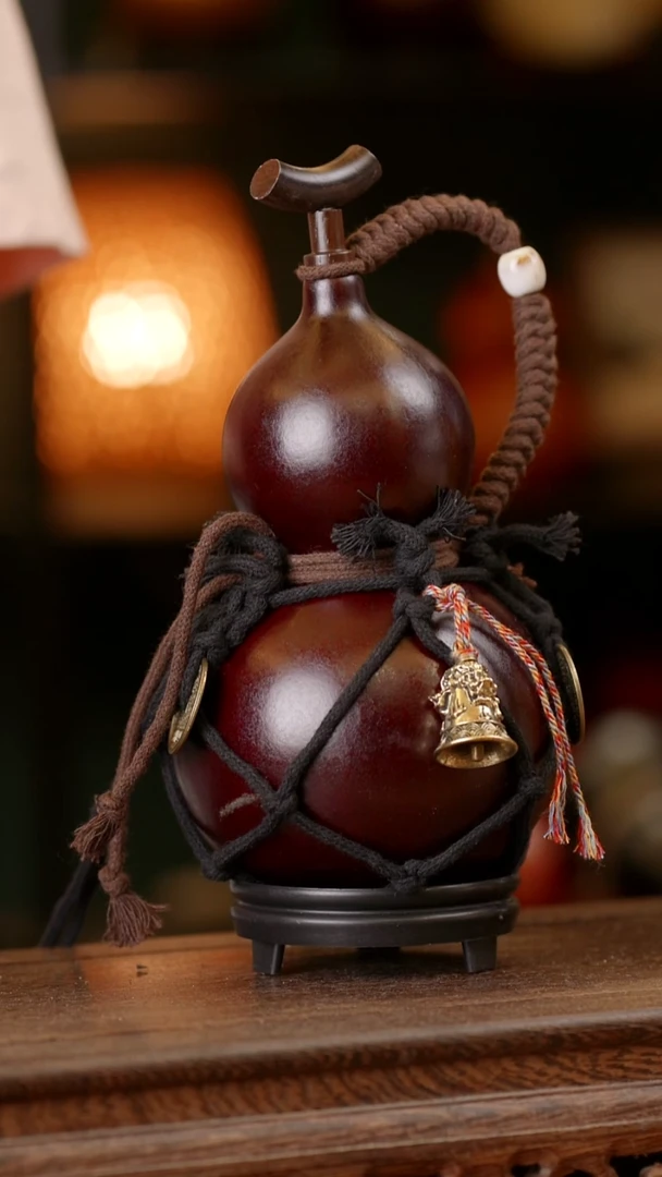 165号精品天然大漆酒葫芦一物一拍~