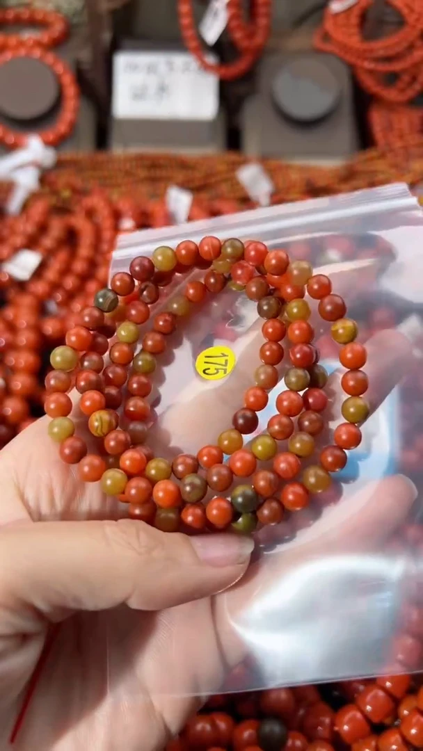 【闪购商品】南红玛瑙手串未镶嵌6