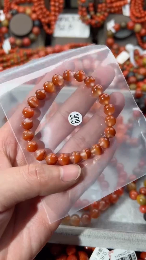 【闪购商品】南红玛瑙手串未镶嵌8