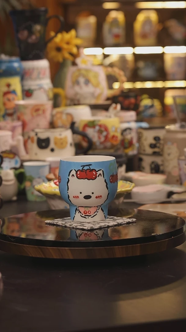 景德镇釉下彩绘设计师款式陶瓷