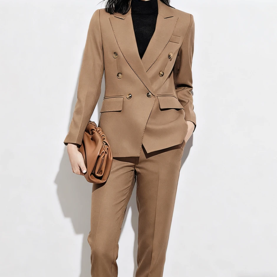 职业装女2025新款春西装正装女士职业西服白领职场工作服23513
