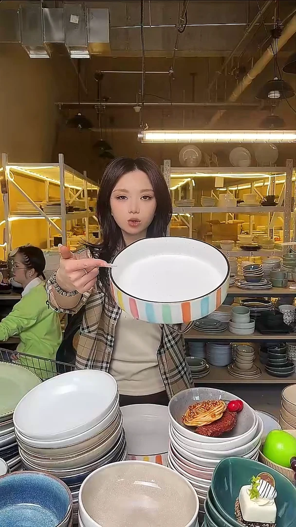 瓷2351外贸尾货窑变釉下彩默认微瑕