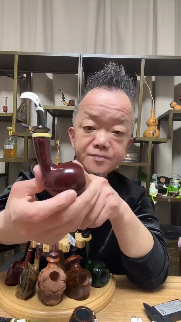 吉****瓒005纯手工石楠木烟斗