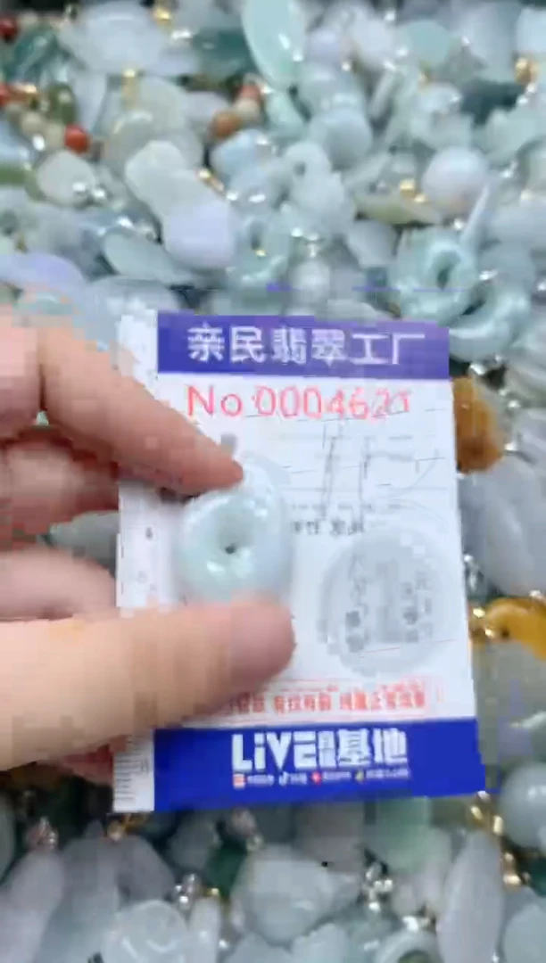 翡翠未镶嵌吊坠(不含链)4621