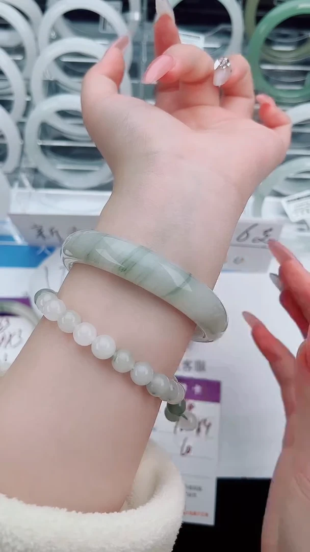 合金手镯石英质玉64-59/60