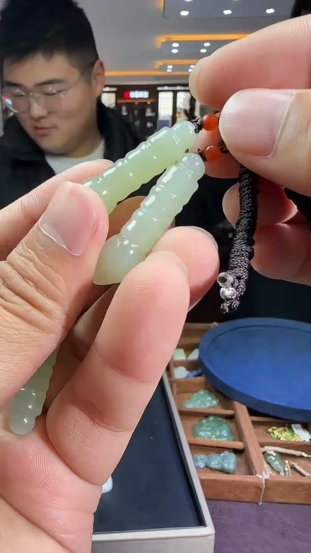 未镶嵌和田玉挂件【陆1213】22 7021 多样性发其一