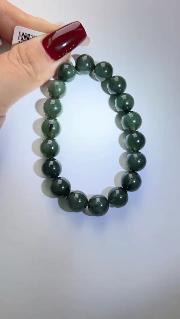 【闪购商品】水晶手串未镶嵌绿发晶手串10m+ JP38011