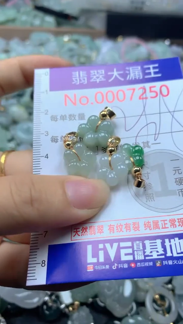 翡翠未镶嵌吊坠(不含链)7250