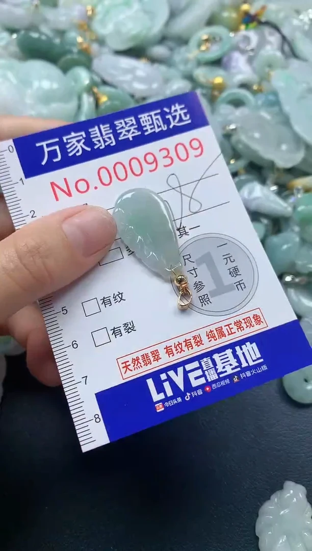 吊坠(不含链)未镶嵌翡翠9309