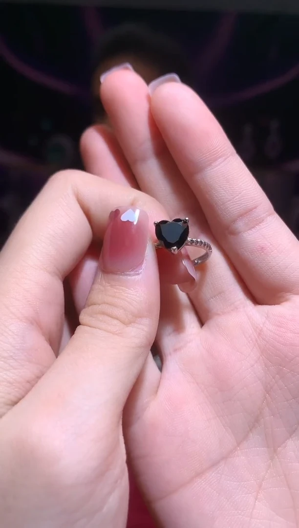 尖晶石戒指未镶嵌（晶盈阁严选）