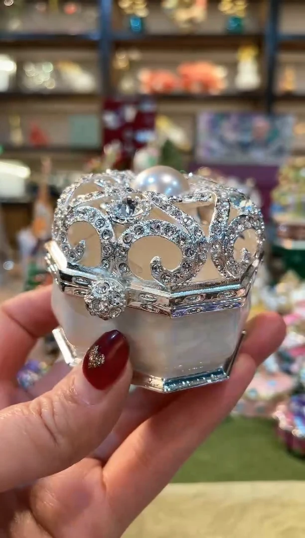 【闪购商品】精致珐琅彩首饰盒