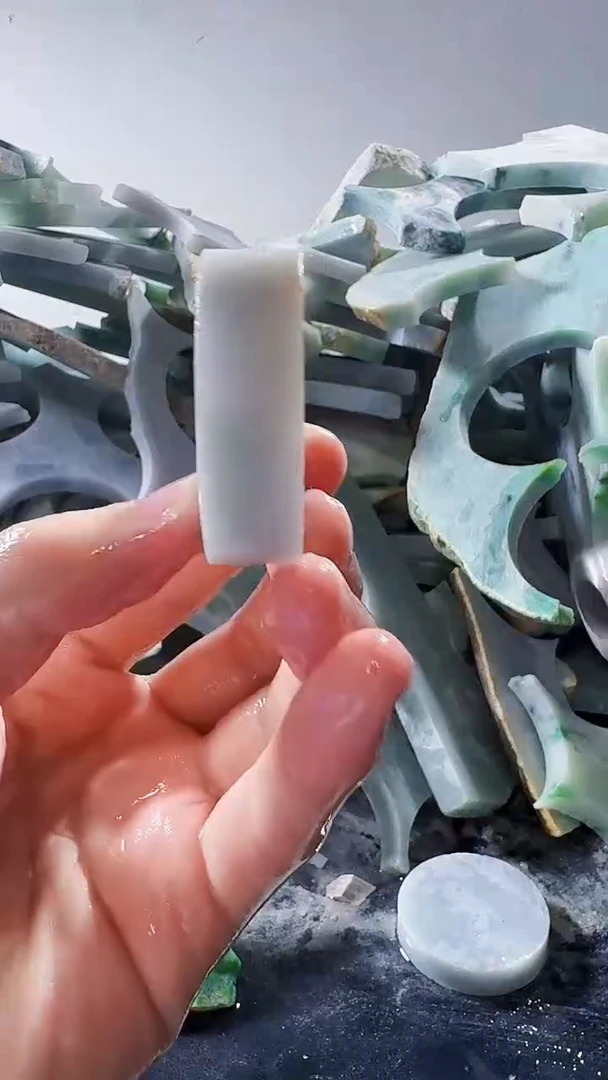 裸石翡翠缅甸翡翠A货文651