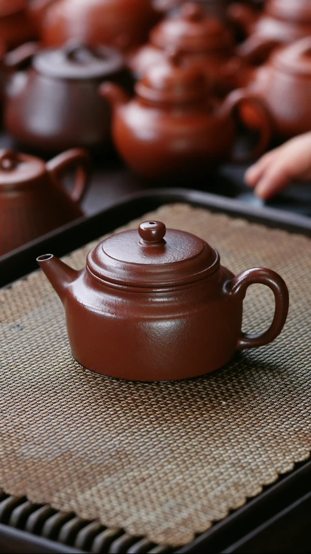 茶壶紫砂小*A-黄龙山紫砂