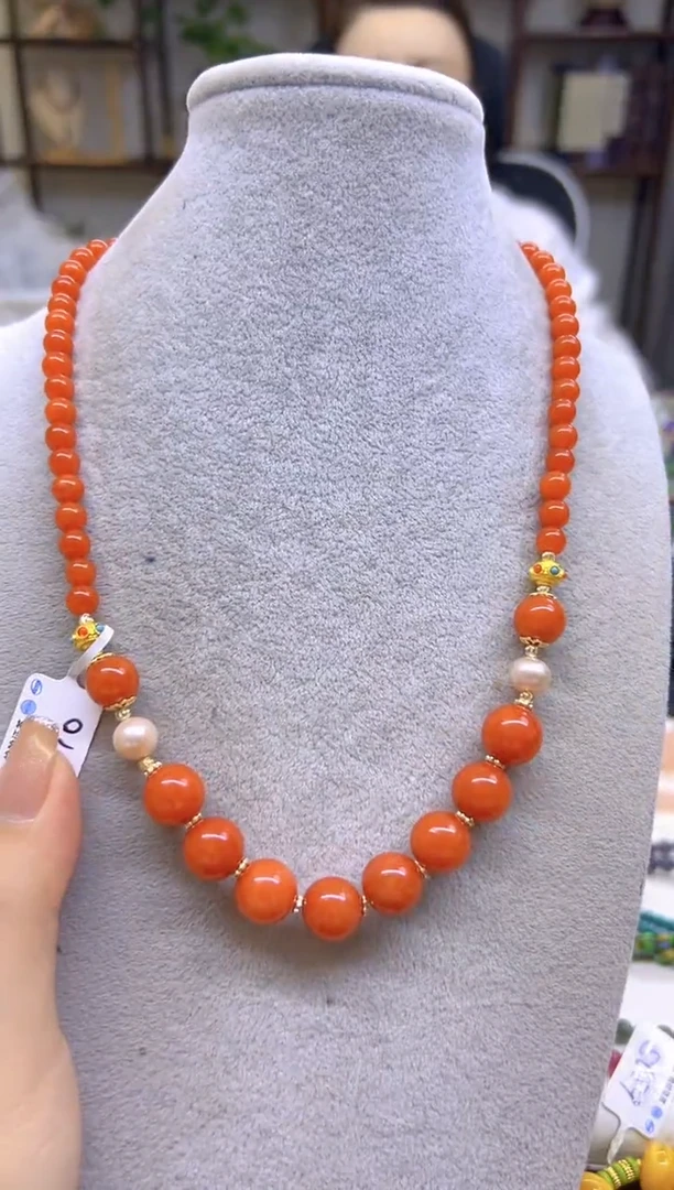 翡翠未镶嵌项链DIY款X710