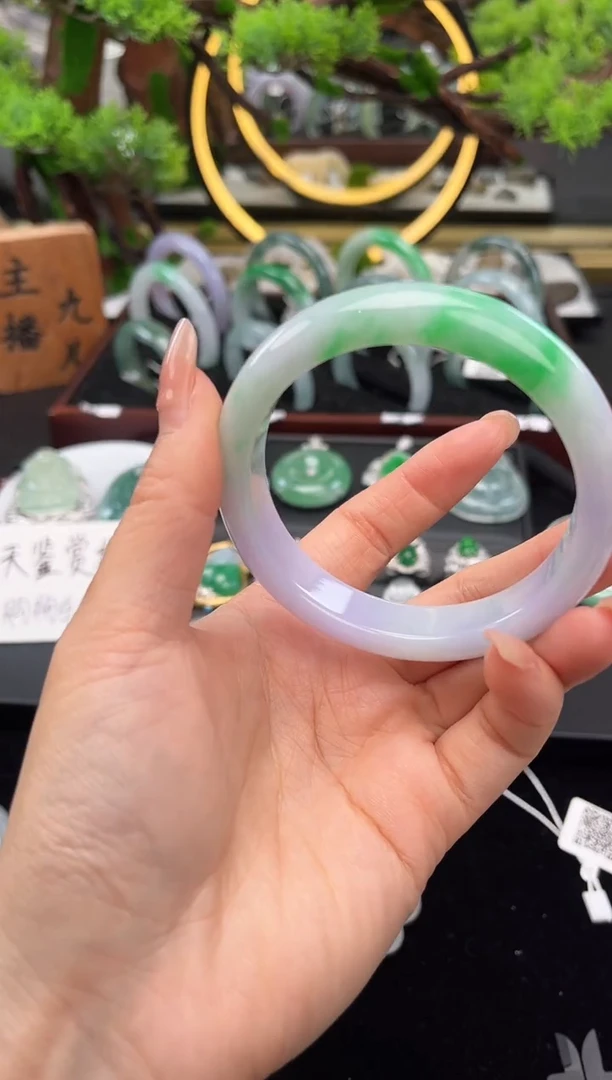 未镶嵌手镯翡翠手镯