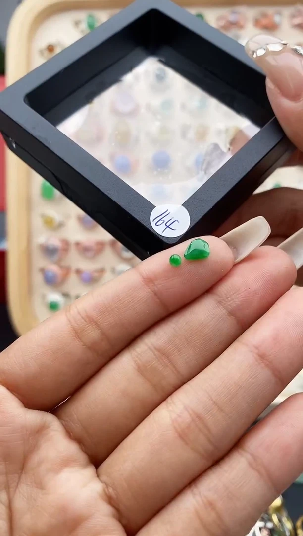 【闪购商品】翡翠裸石缅甸天然A货翡翠111  8+164