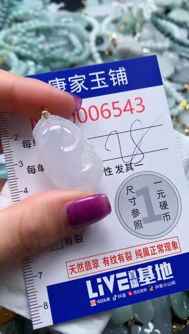 颈饰未镶嵌翡翠6543