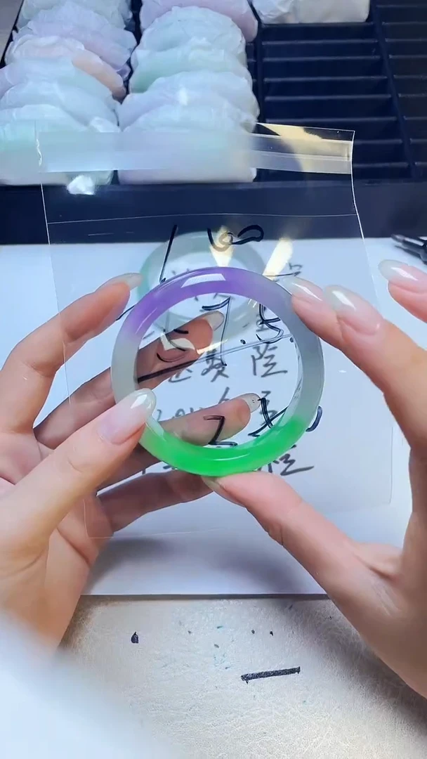 缅风美人翠手镯100