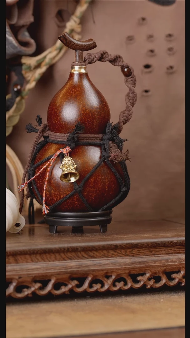 172号精品天然大漆酒葫芦一物一拍~