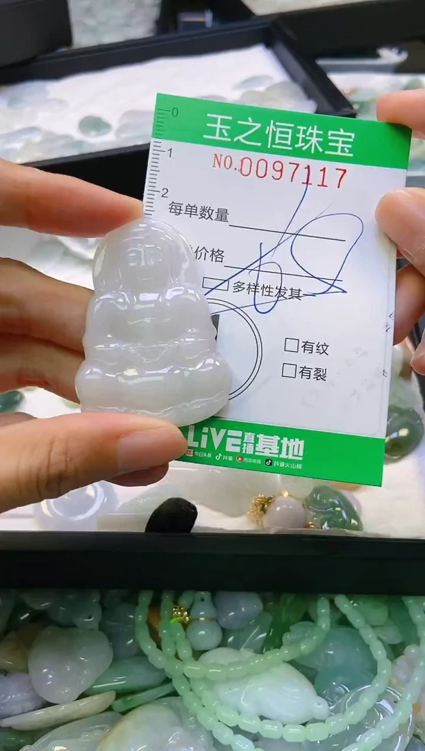 翡翠未镶嵌颈饰闪购0097117多样性发其一