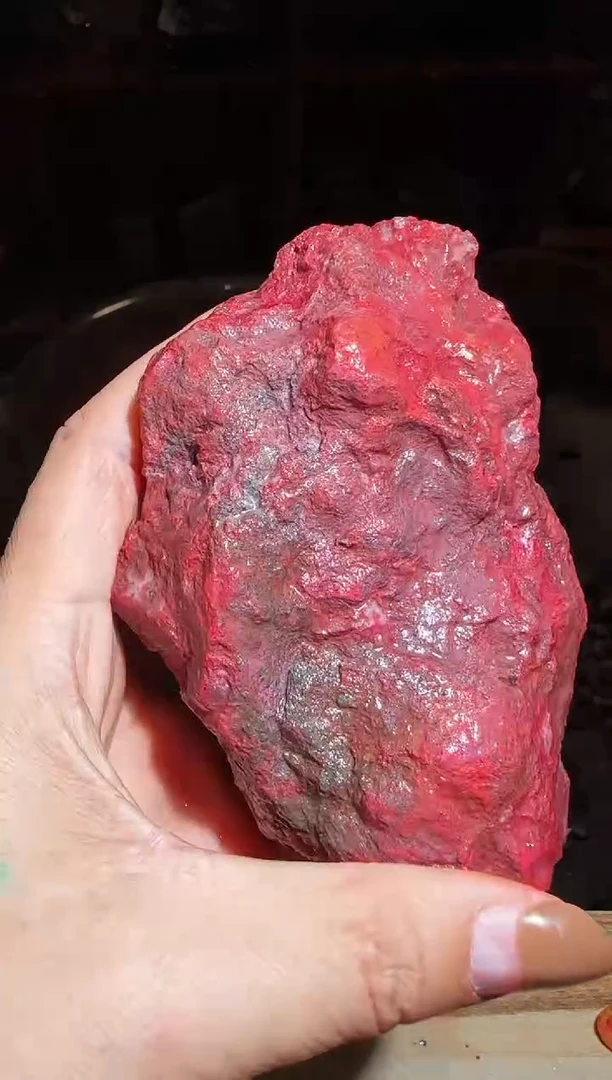 天然辰砂朱砂毛料51