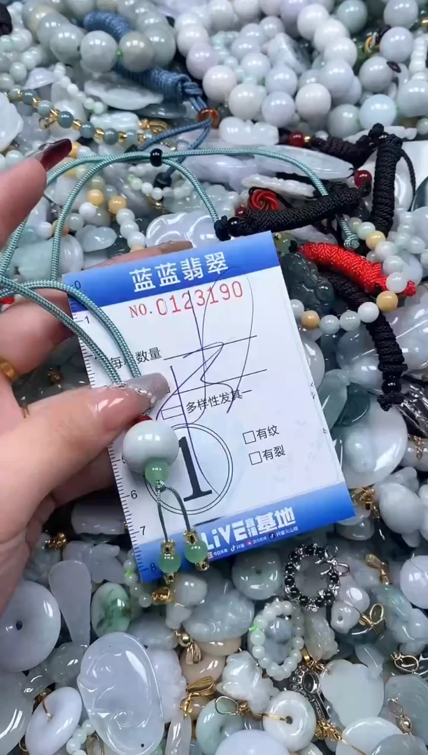 【闪购商品】翡翠颈饰未镶嵌闪购0123190多样性发其一