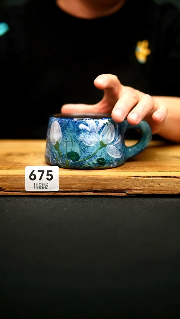 @@陶园瓷舍@@纯手工手绘@高温釉下彩
