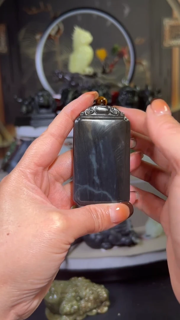 未镶嵌和田玉把件挂件