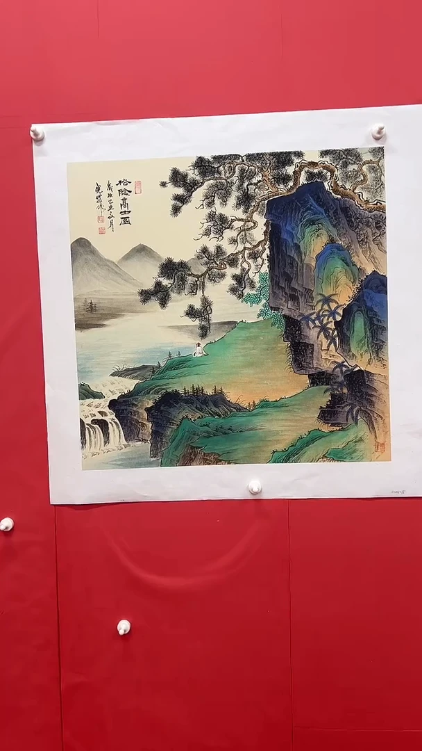 国画孟宪岱手绘国画