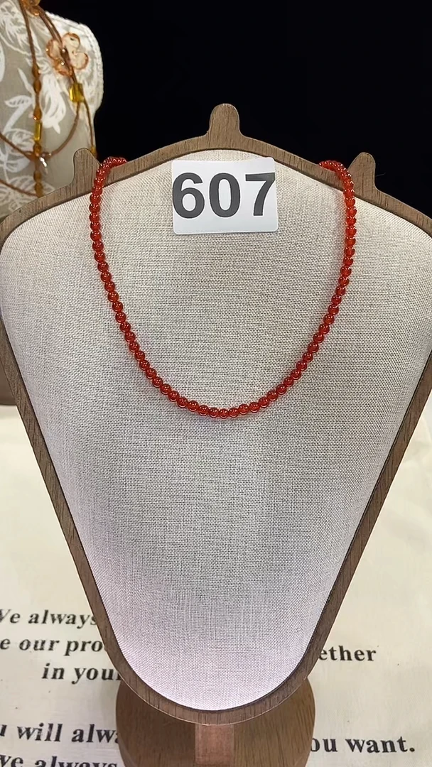 项链钛钢淡水珍珠607