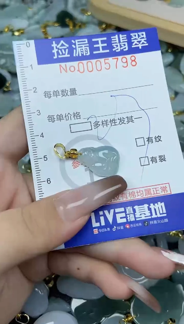 翡翠未镶嵌颈饰天然A货翡翠