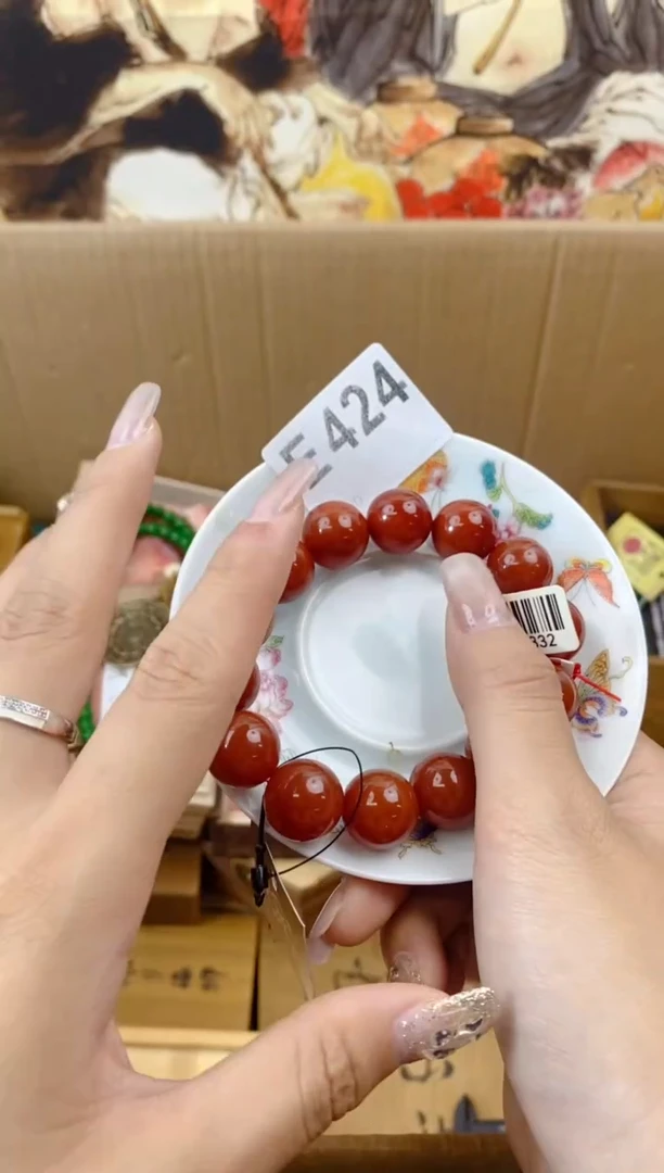手工艺品琉璃E424瓷器手串儿多样性发一