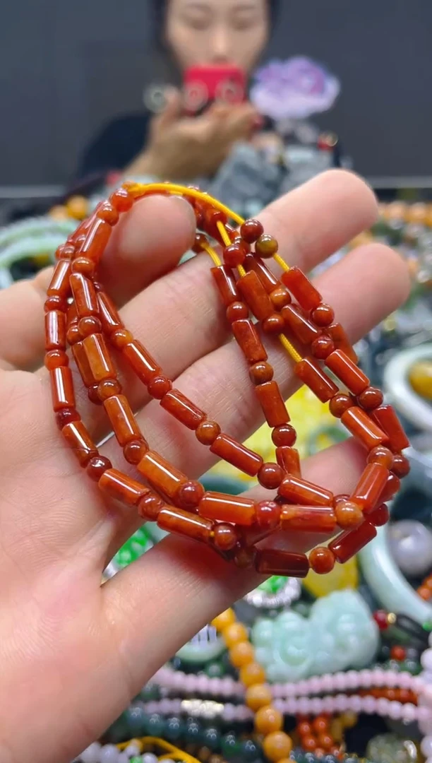 颈饰未镶嵌翡翠4mm/E/翡翠A货，一件也是批发价