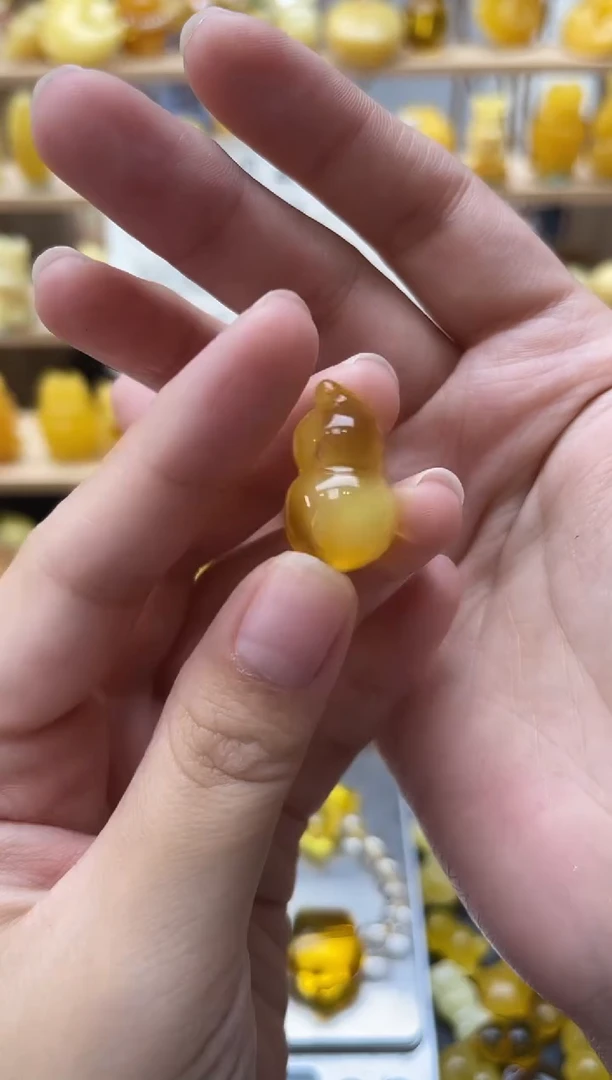 琥珀未镶嵌珠宝奇石077琥珀蜜蜡微瑕