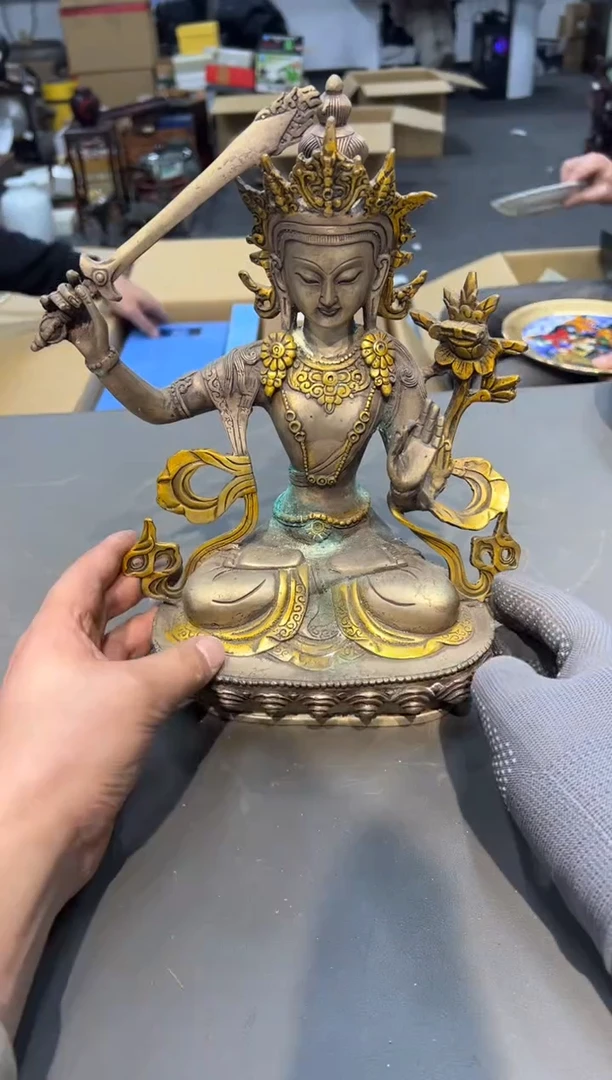 铜草*?工艺品小四孤品收藏