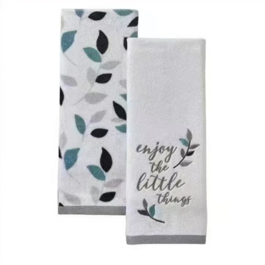 【俐32】家用新款高档柔软洗脸巾毛巾（2条装）