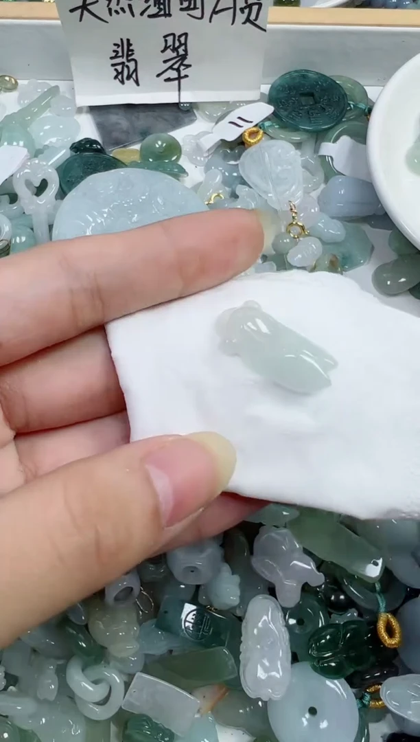 裸石翡翠281号链接，A货翡翠