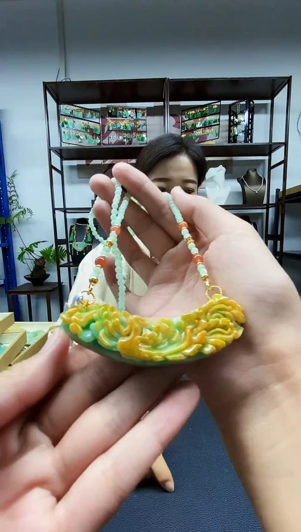 颈饰未镶嵌翡翠翡翠吊坠
