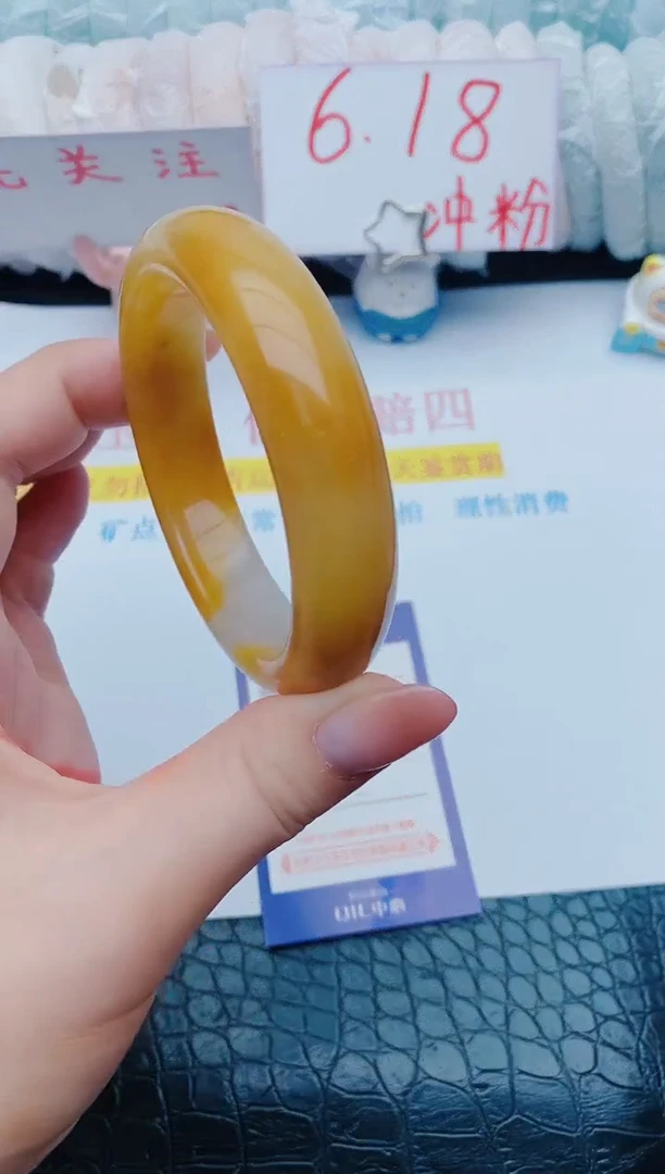 石英质玉手镯未镶嵌x42+62-63