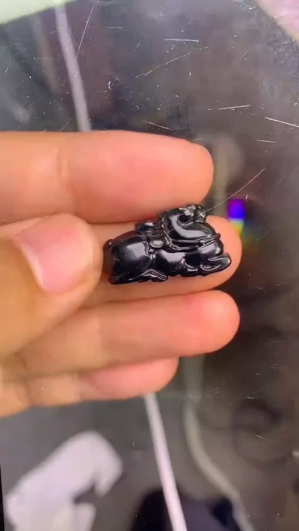 未镶嵌定制翡翠许*涛毛货