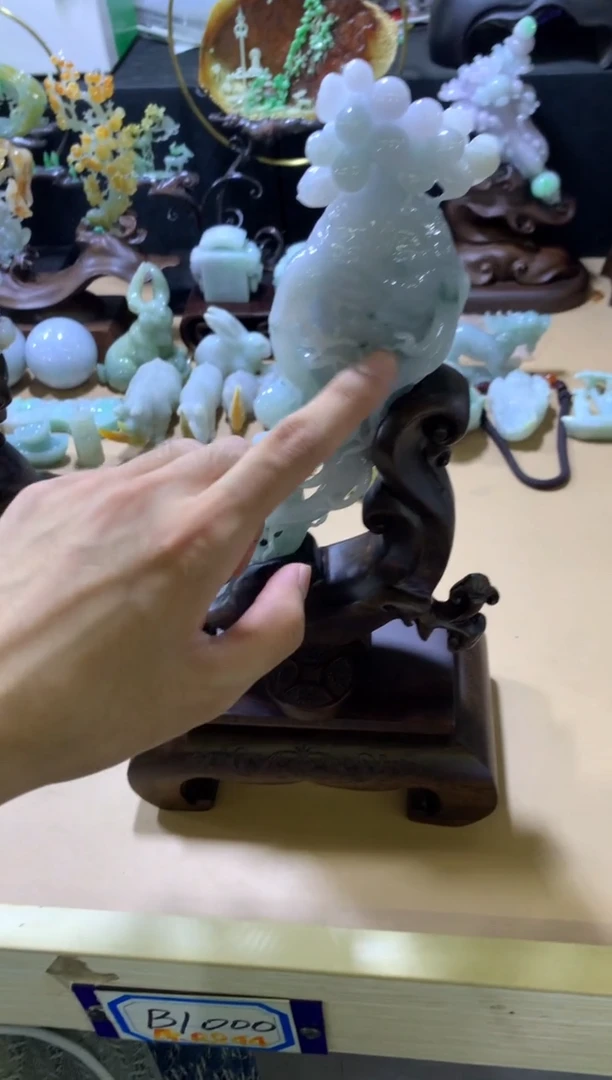 未镶嵌挂件翡翠落***情翡翠摆件