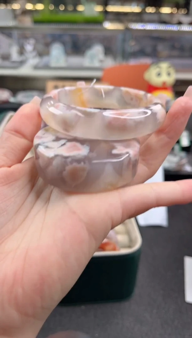 未镶嵌手镯石英质玉60圈口（赠品镯心）3S986059