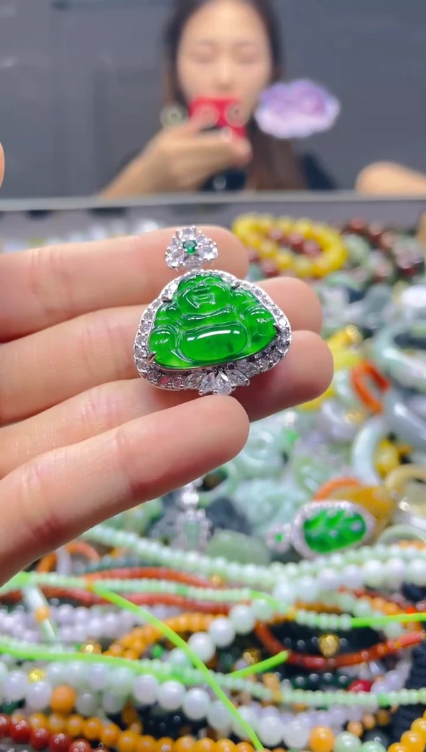 颈饰未镶嵌翡翠多样性择优发货