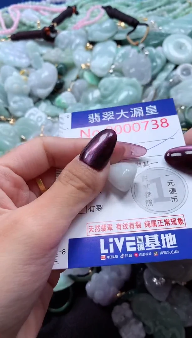 吊坠(不含链)未镶嵌翡翠738
