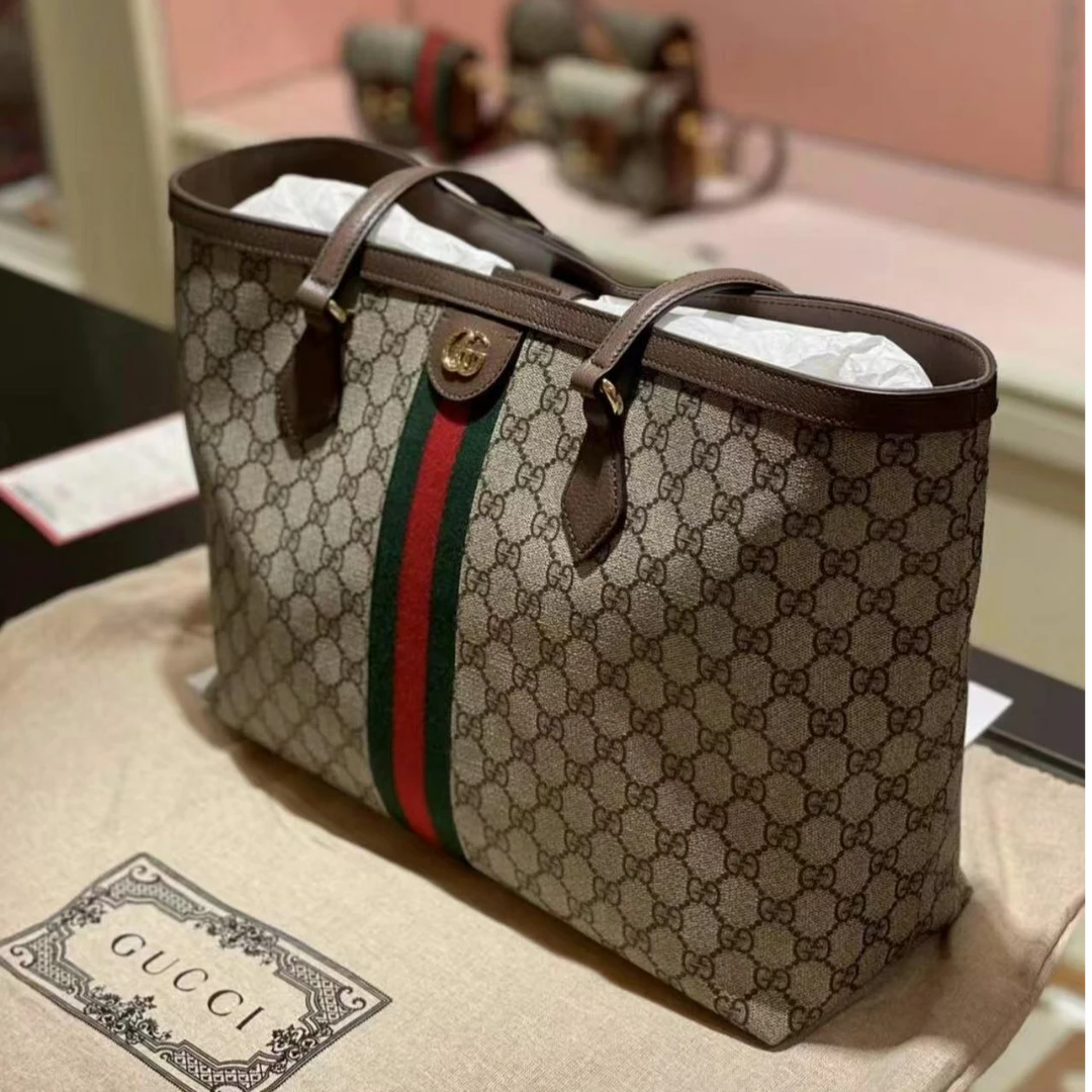 95新 GUCCI/古驰 【静文】ophidia托特包/BGH004250002