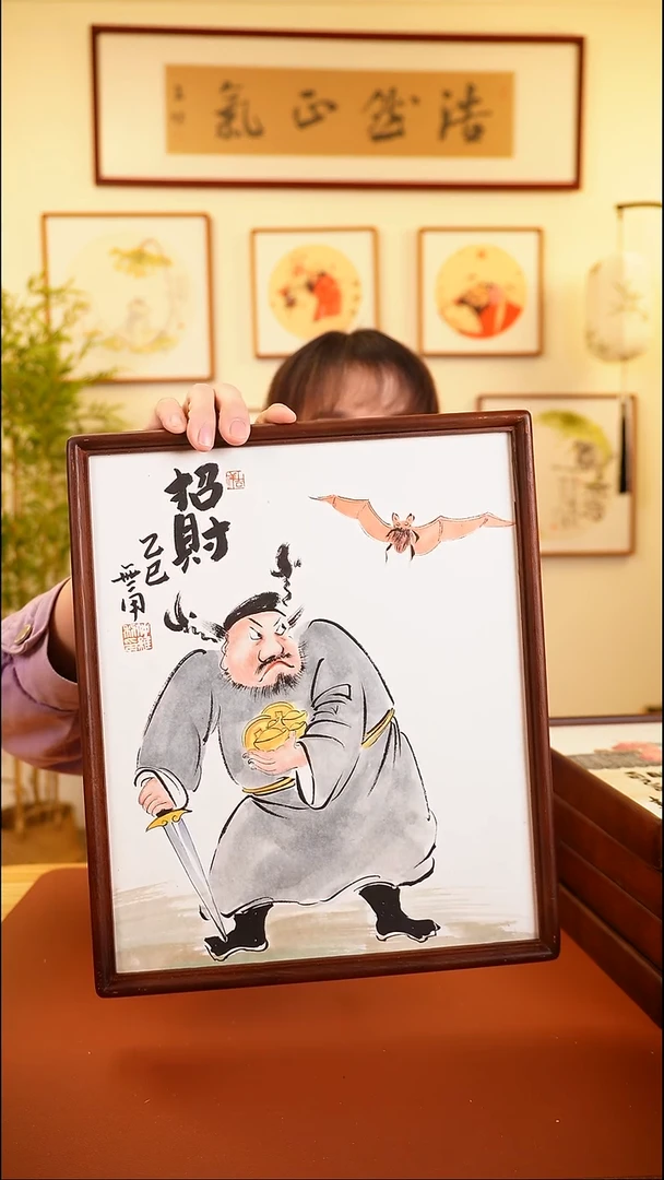 横款鹿鸣现代美术馆-仲维利老师作品