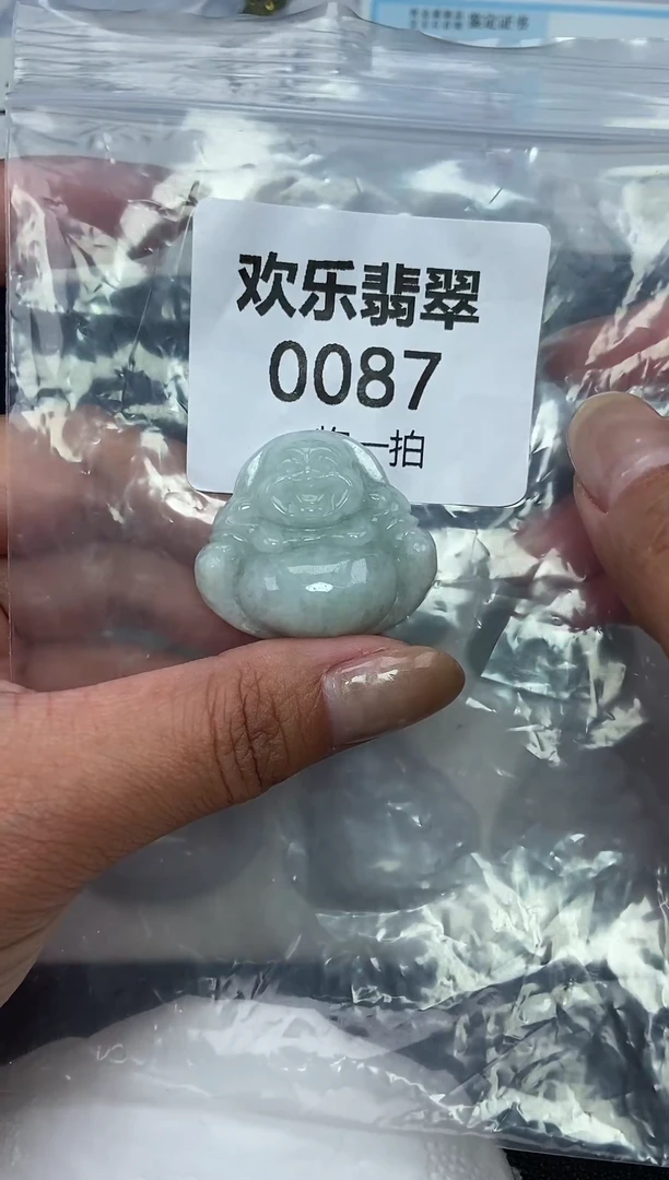 颈饰未镶嵌翡翠缅甸天然翡翠0087