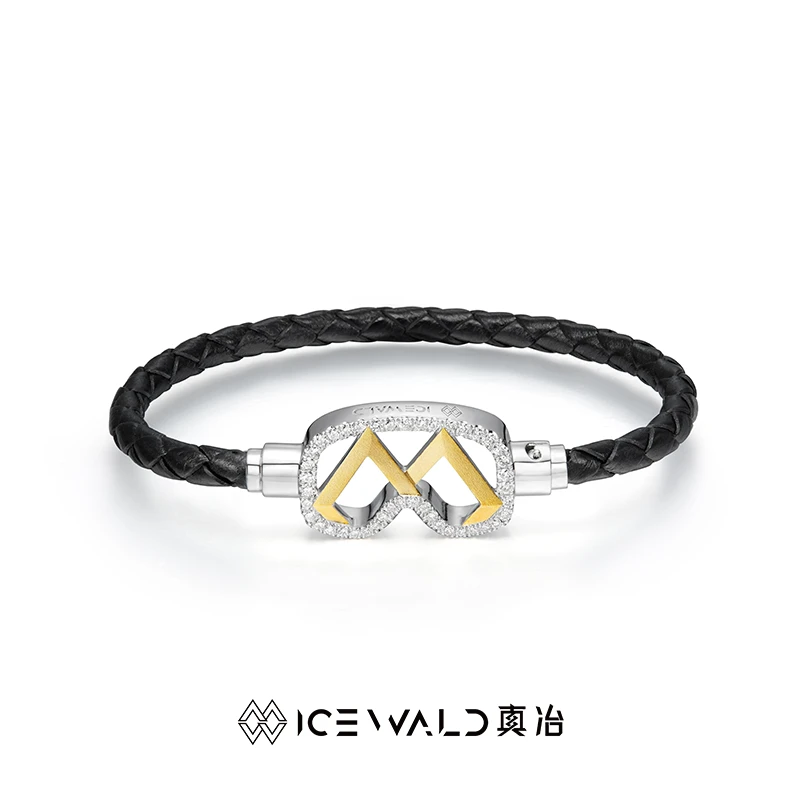 IceWald 【合成/培育】【幻镜未来】映射 培育钻石 皮绳手链