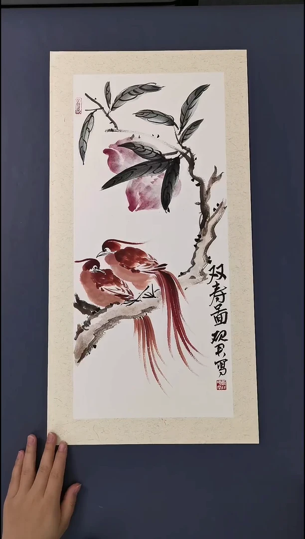 国画纯手绘书画作品