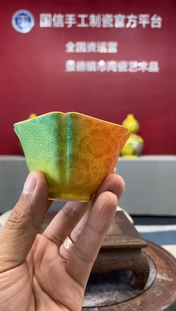 摆件d343景德镇陶瓷一件